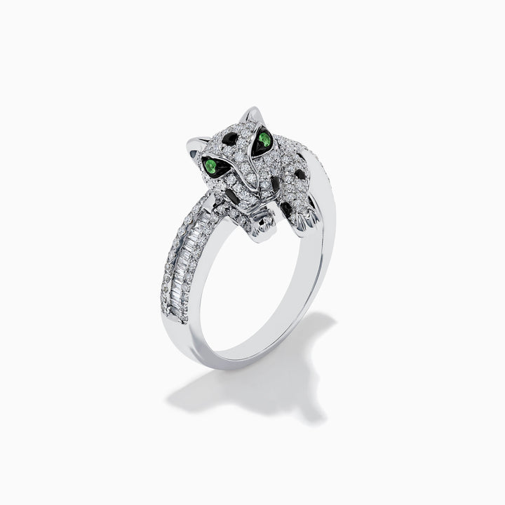 effy-signature-14k-white-gold-diamond-and-tsavorite-panther-ring