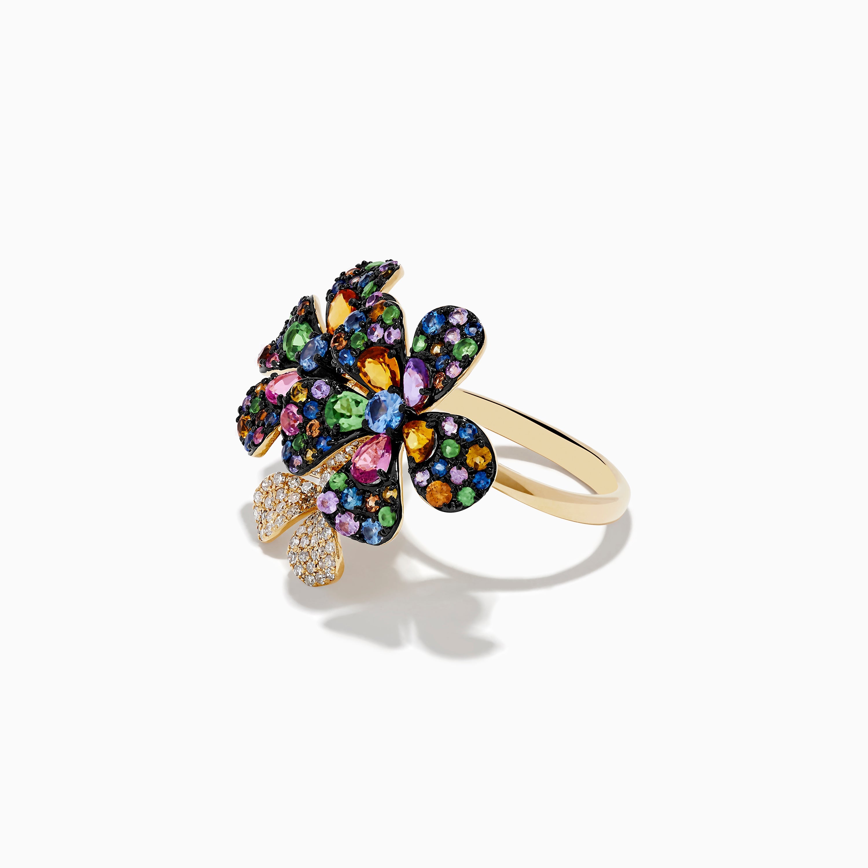 effy-watercolors-14k-yellow-gold-multi-sapphire-diamond-flower-ring