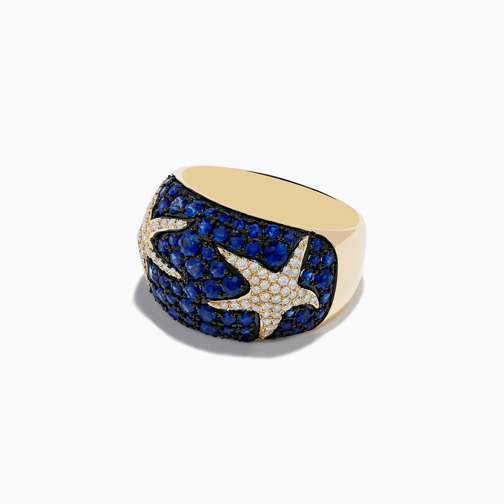 seaside-14k-yellow-gold-sapphire-and-diamond-starfish-ring