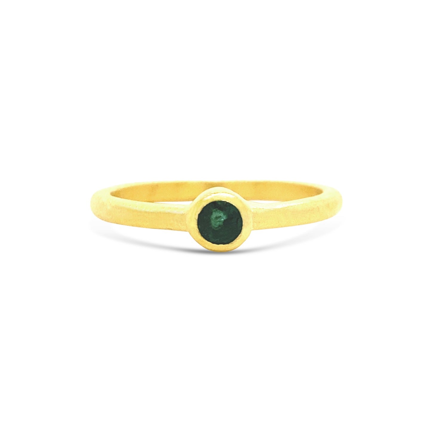 Emerald Stacking Ring