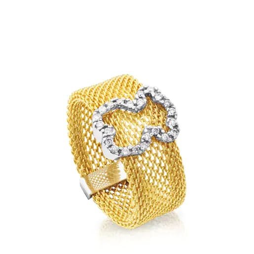 gold-icon-mesh-ring