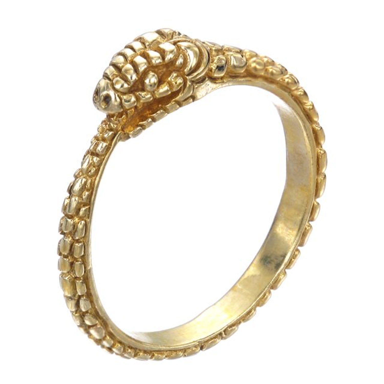 Eternity Snake Ring Gold