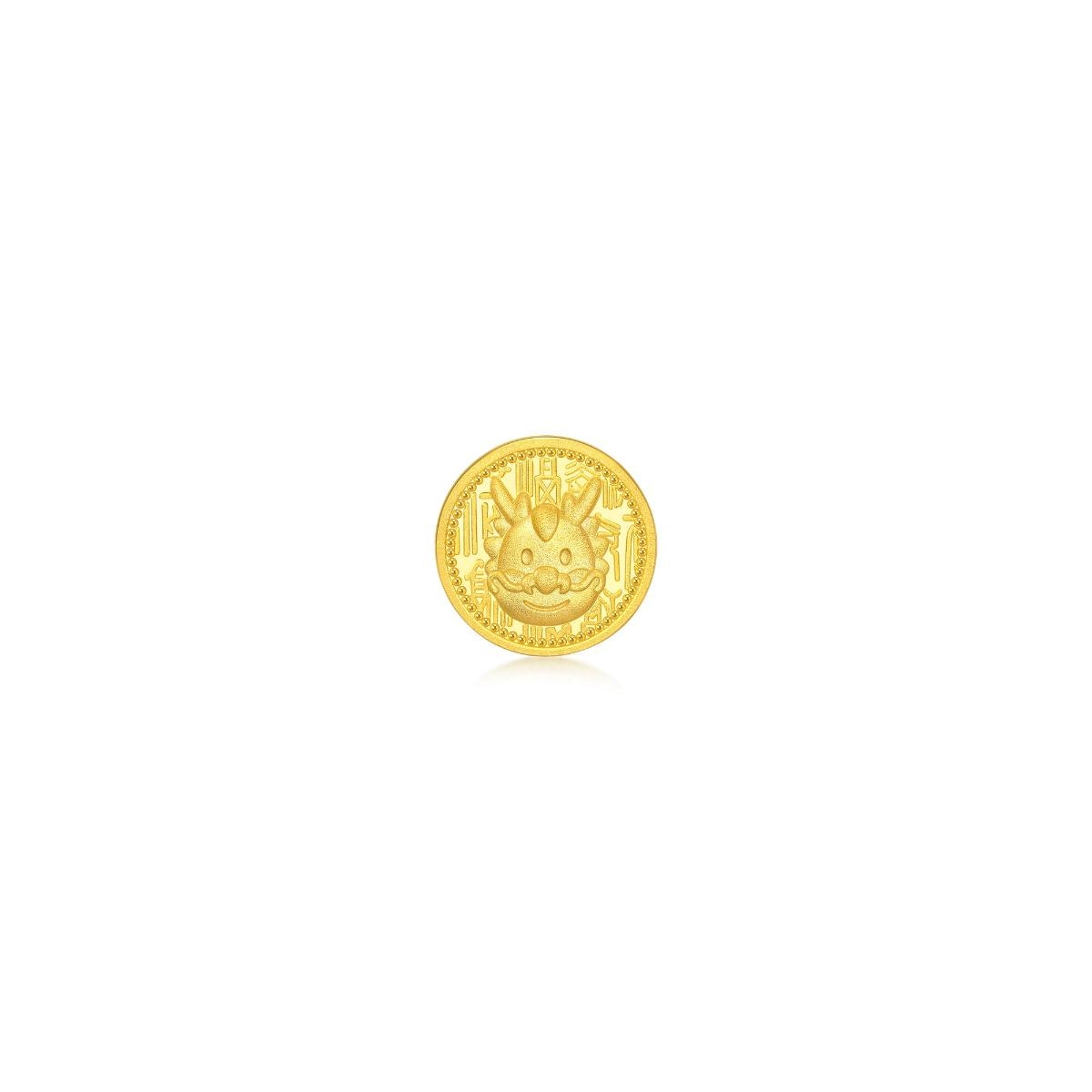 new-year-and-chinese-zodiac-gold-dragon-single-earring-chow-sang-sang