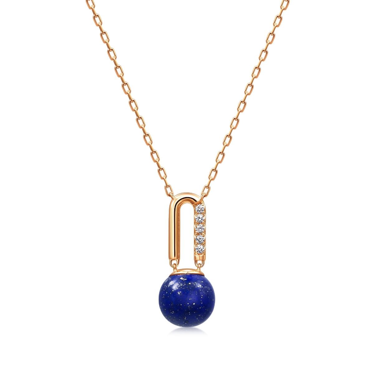 cosmos-18k-rose-gold-lapis-lazuli-necklace-chow-sang-sang