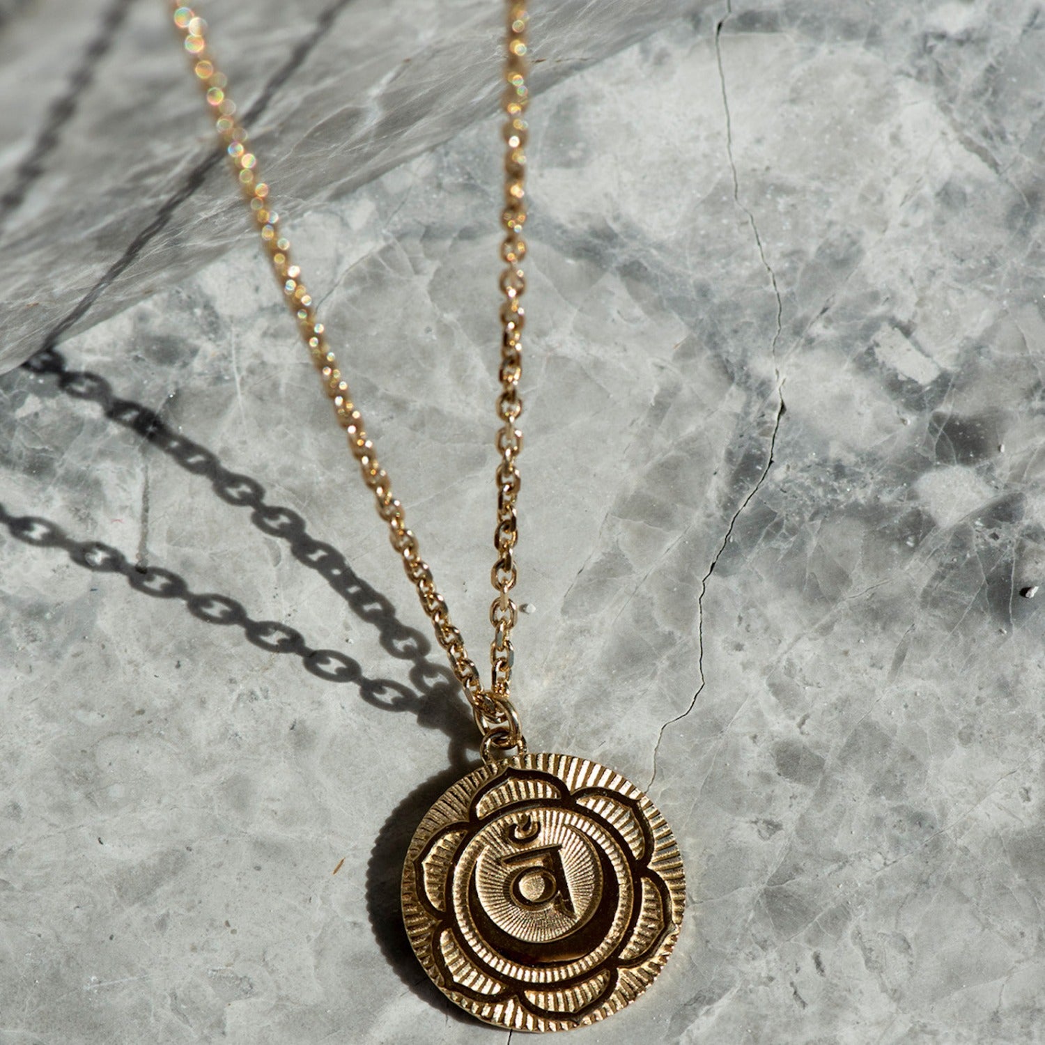 Creativity Svadhisthana Chakra Necklace Gold