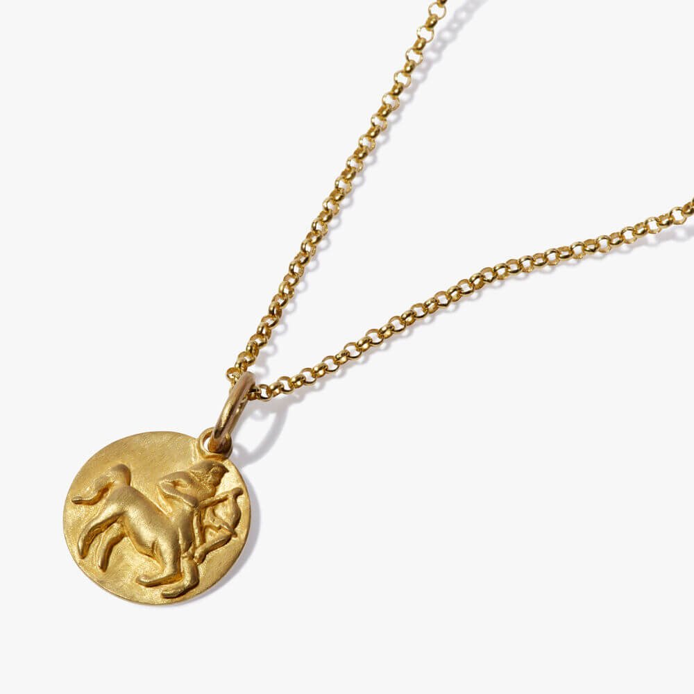 zodiac-18ct-yellow-gold-sagittarius-necklace