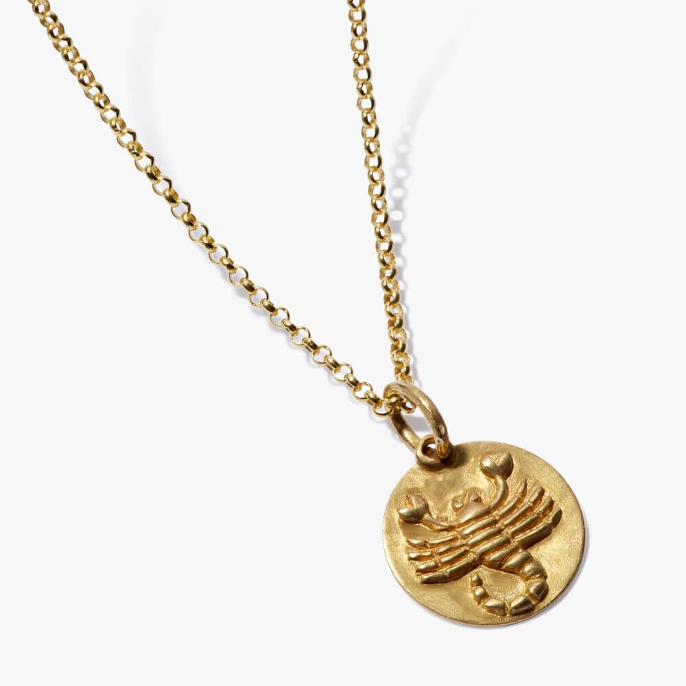 zodiac-18ct-yellow-gold-scorpio-necklace