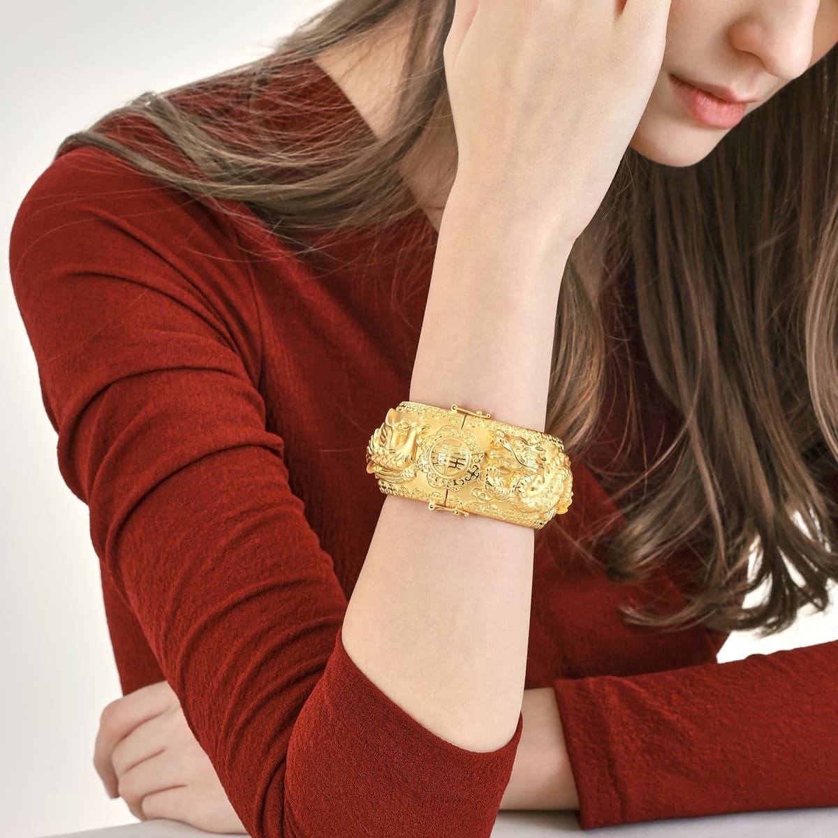 Phoenix and dragon bracelet outlet