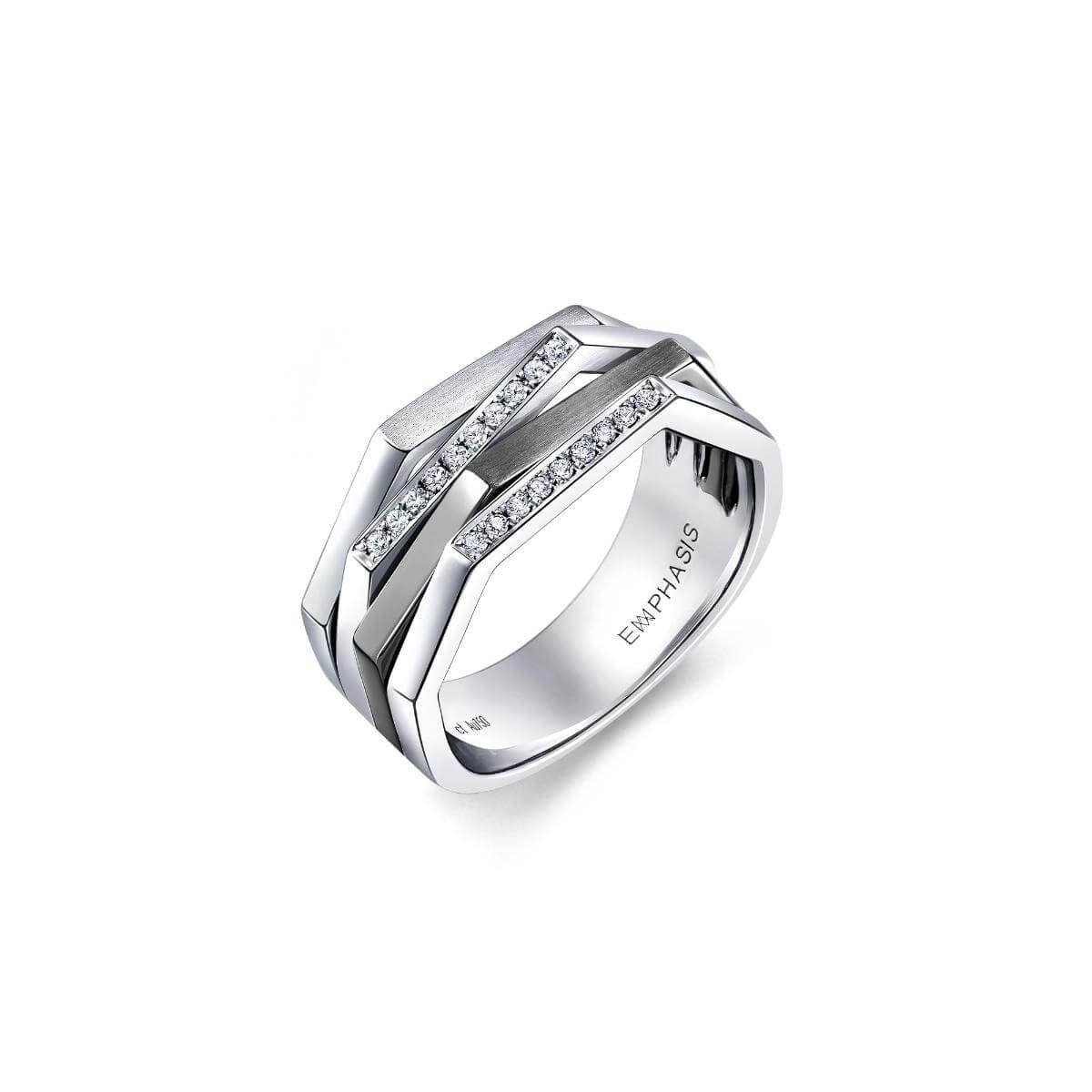 m-18k-white-black-gold-diamond-ring