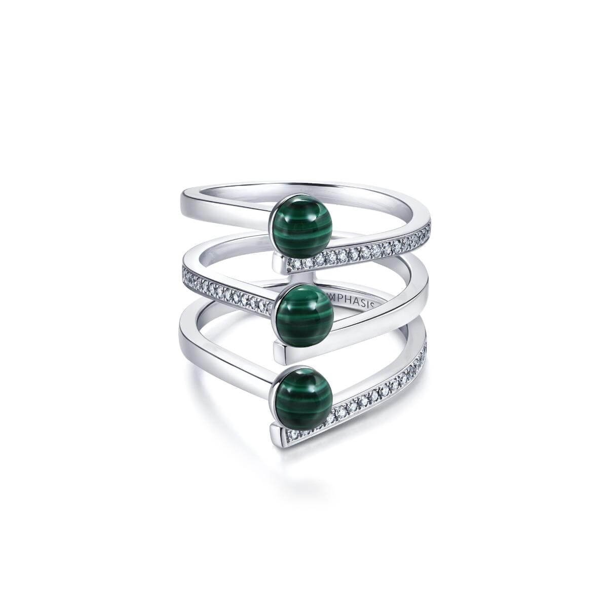 cosmos-18k-white-gold-malachite-ring