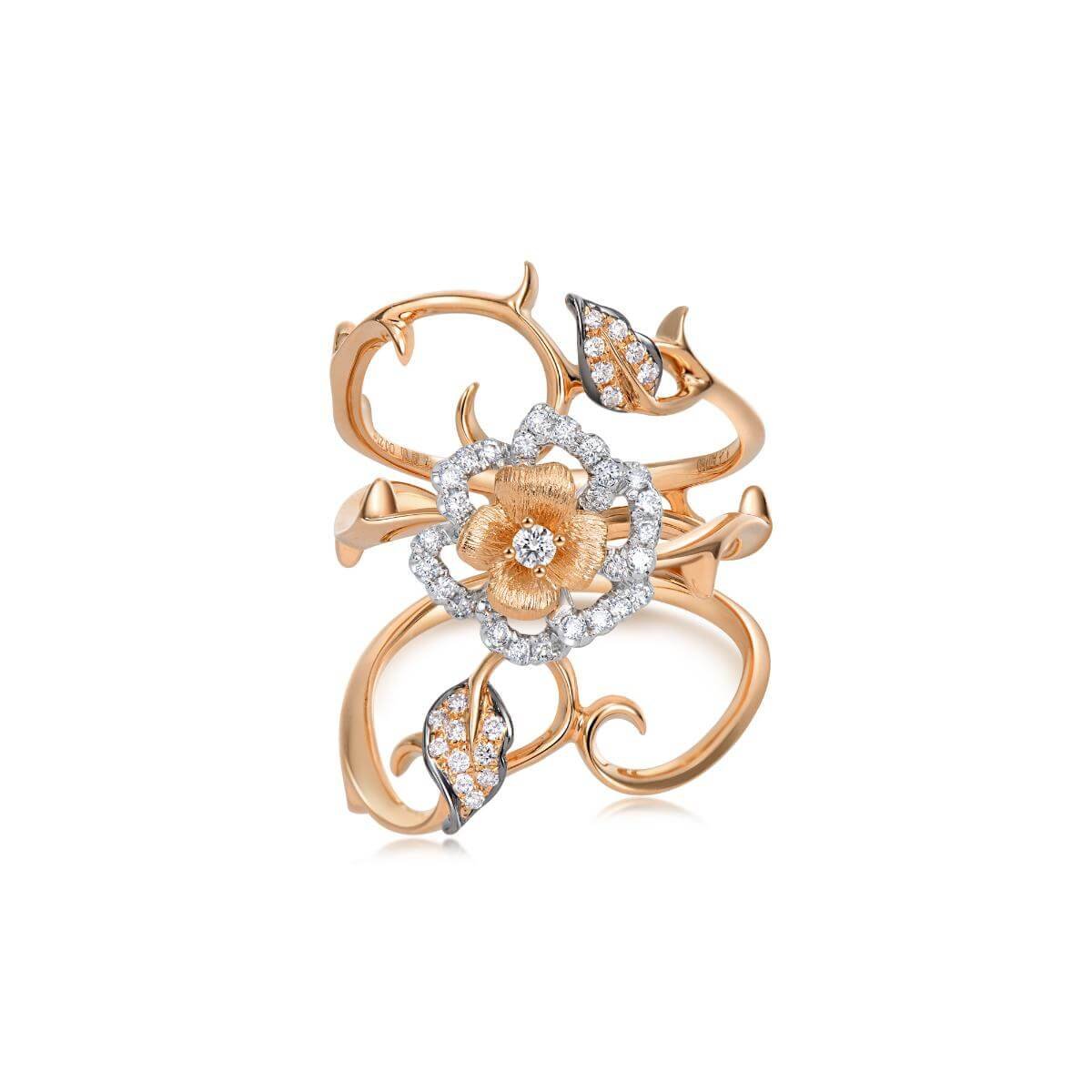 symphony-18k-multi-coloured-gold-diamond-ring