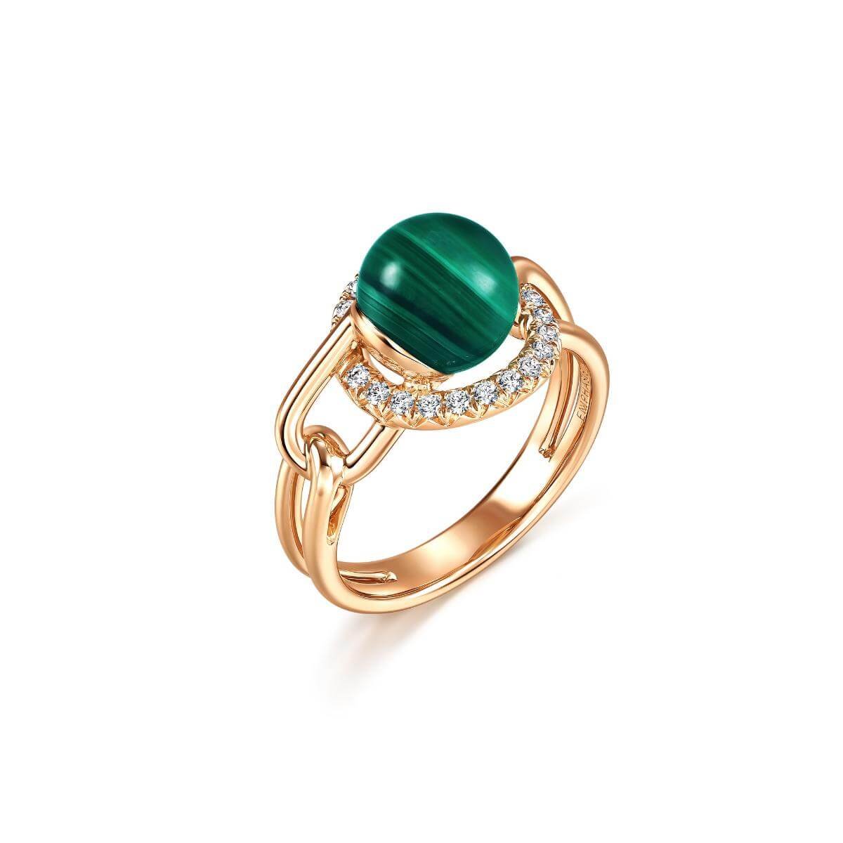 cosmos-18k-rose-gold-malachite-ring