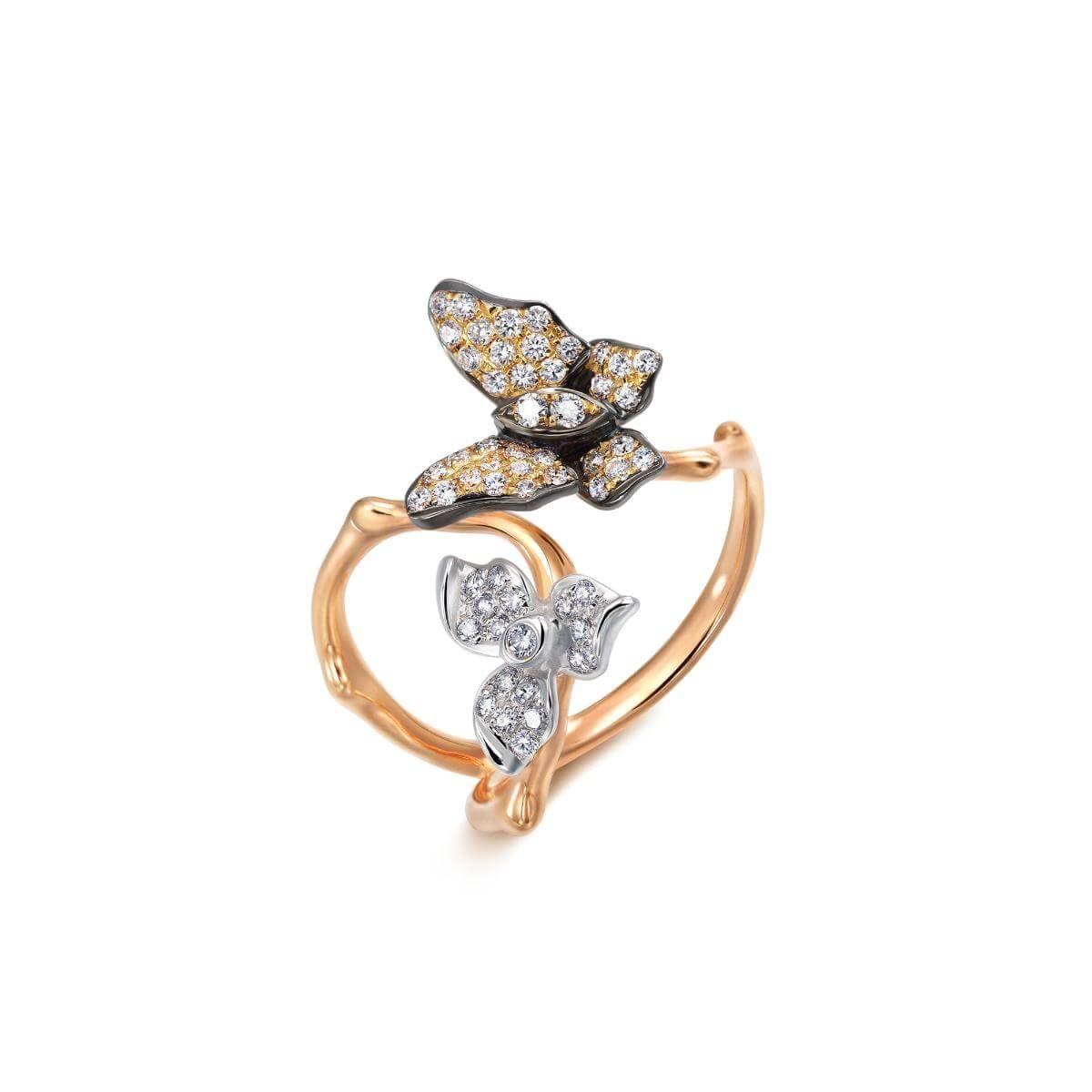 symphony-18k-multi-coloured-gold-diamond-ring