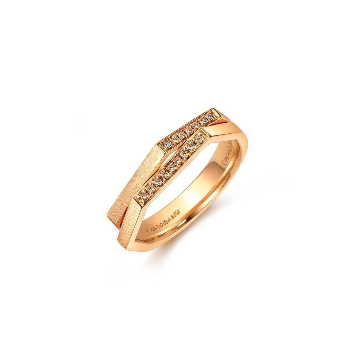 m-18k-red-gold-brown-diamond-ring