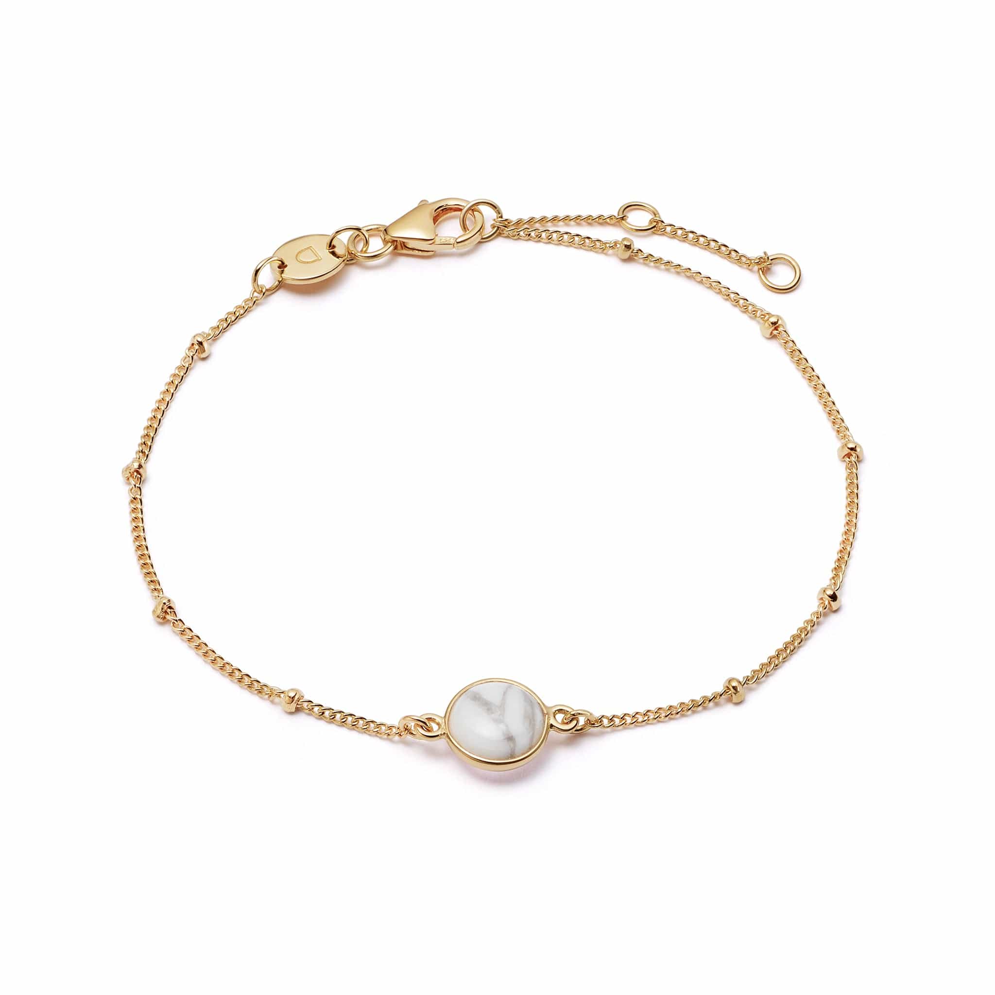 howlite-healing-stone-bobble-bracelet-18ct-gold-plated-sterling-silver-daisy-london