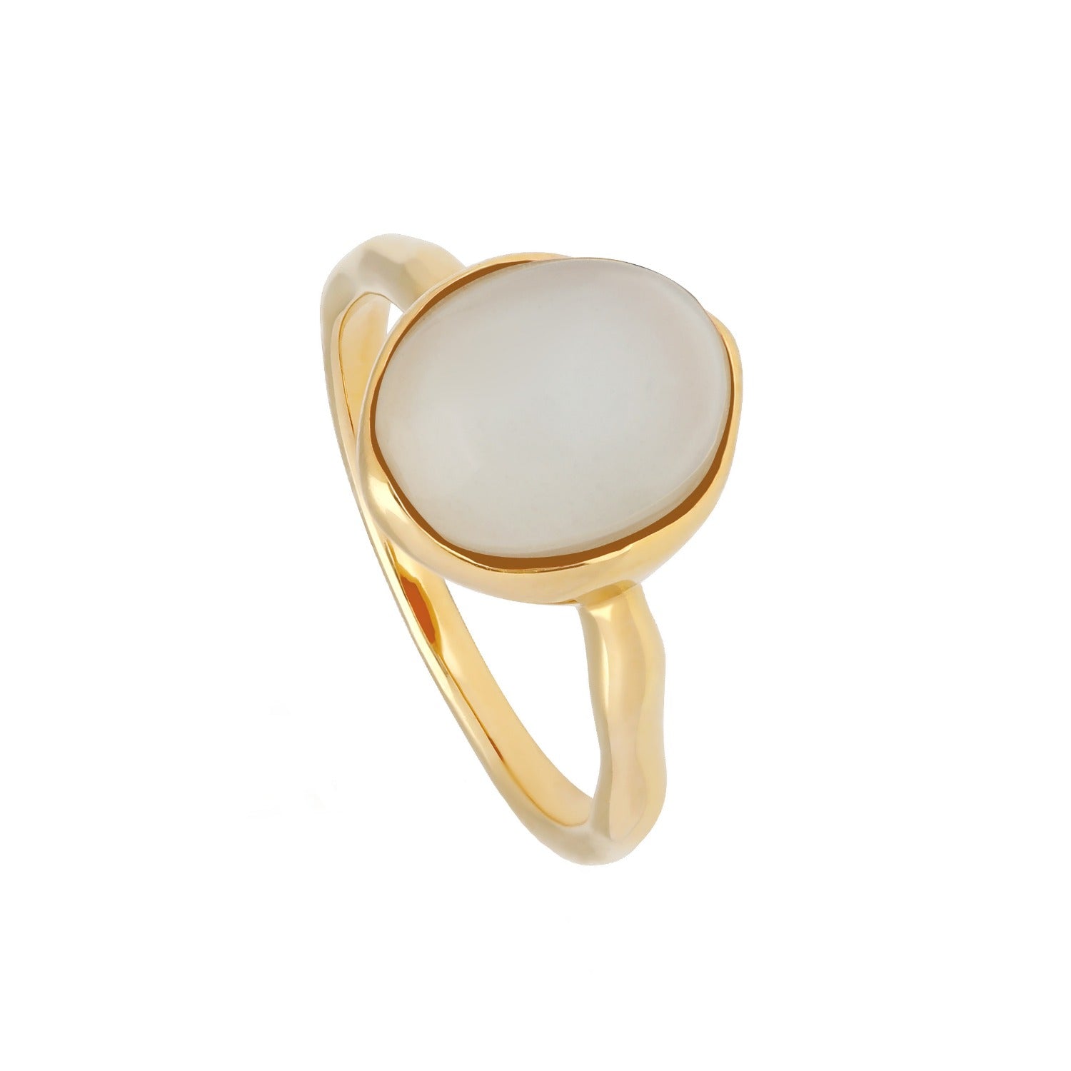 Irregular Moonstone Ring