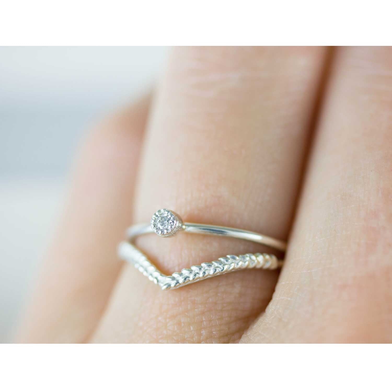 Wheat Ring Silver