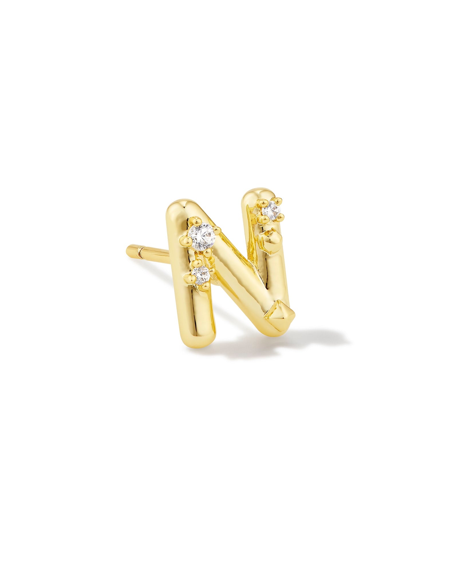 crystal-letter-n-gold-single-stud-earring-in-white-crystal-swarovski