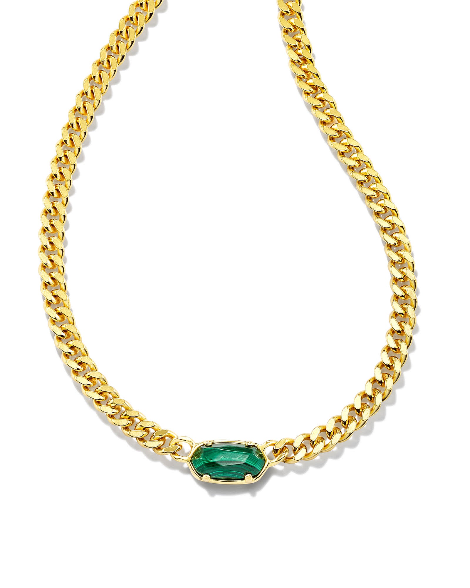 elisa-18k-gold-vermeil-curb-chain-necklace-in-green-swarovski