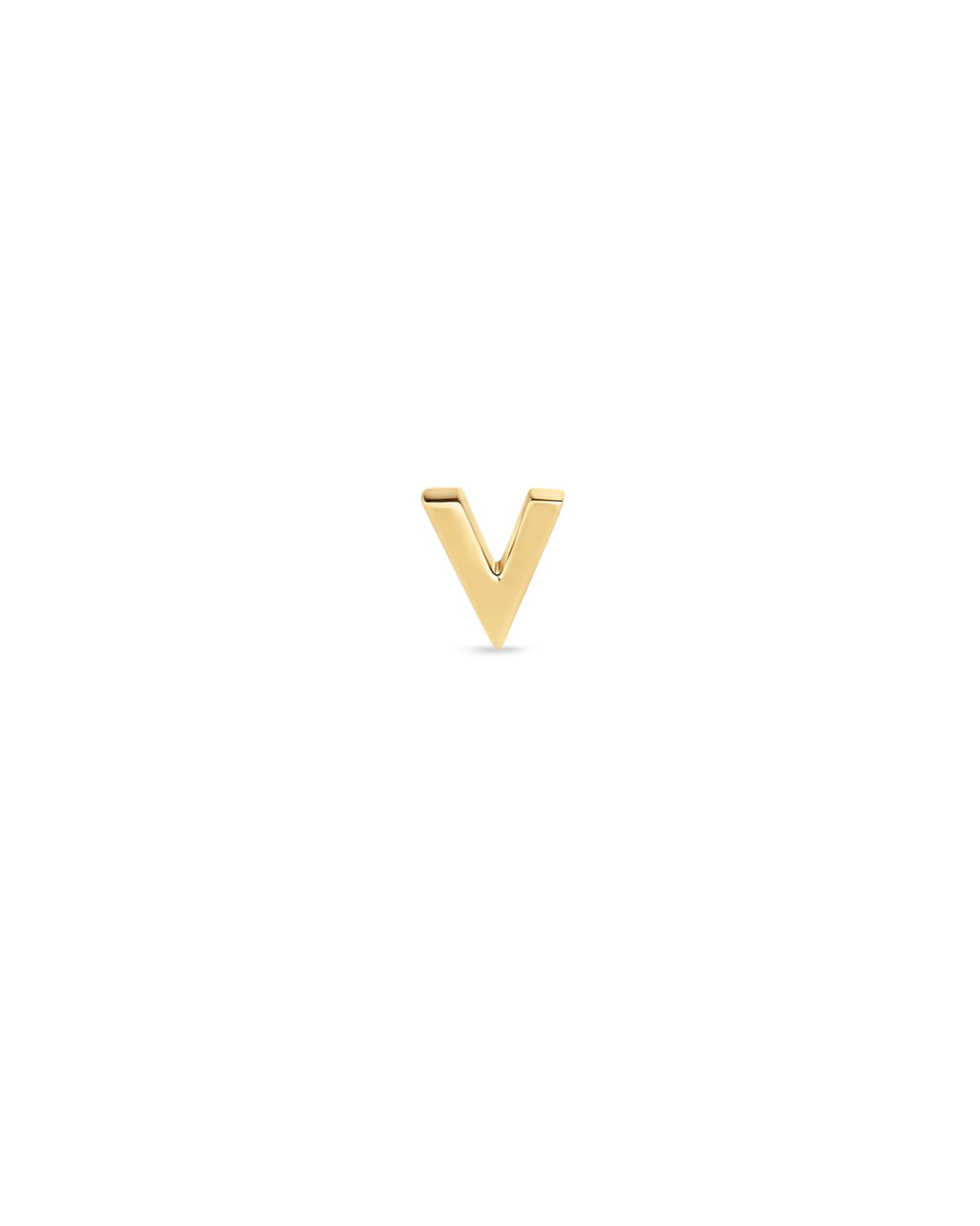 letter-v-single-stud-earring-in-18k-gold-vermeil-kendra-scott