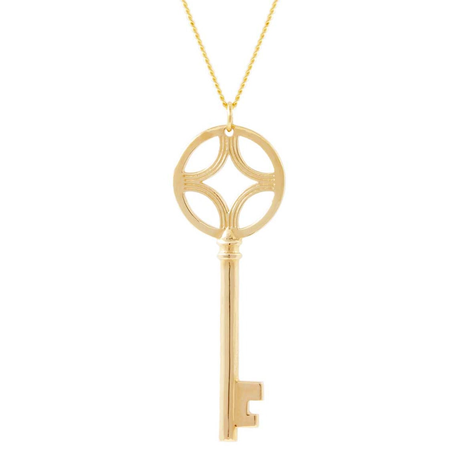 Key Necklace Gold