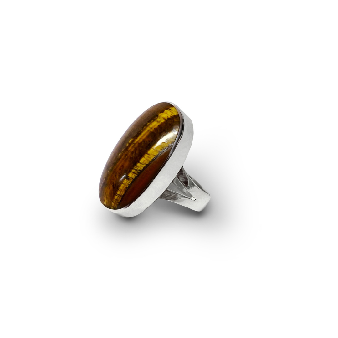 La Ste Le Tiger S Eye Ring