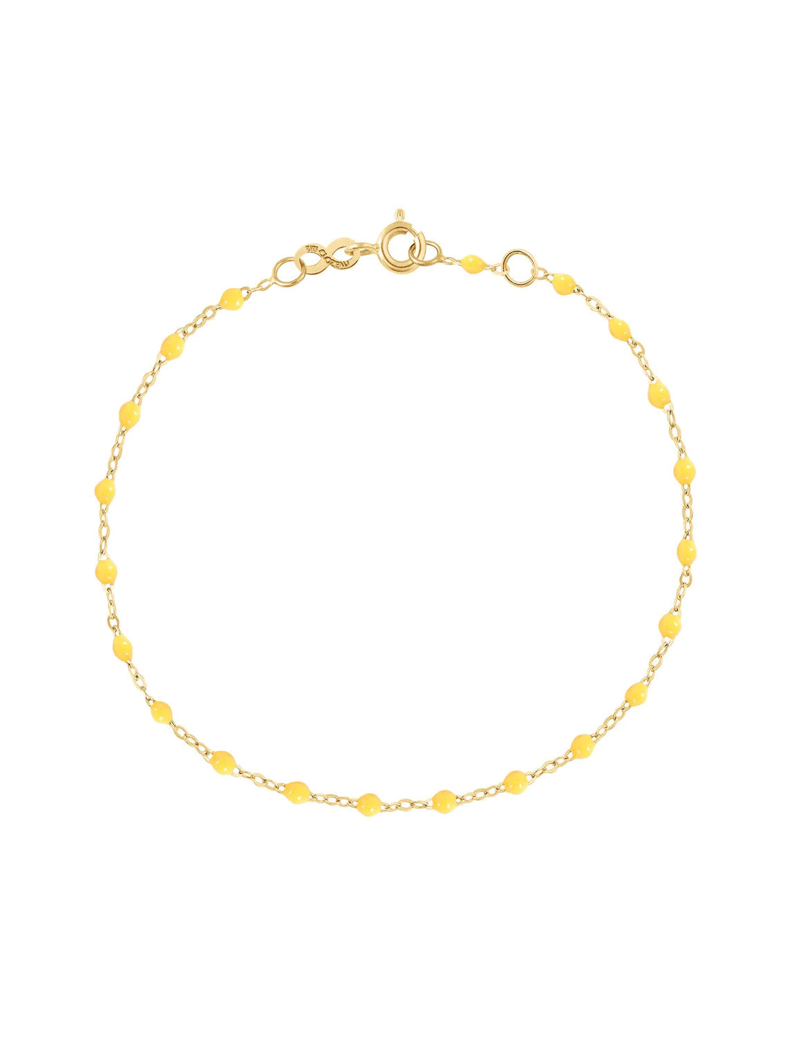 Classic Gigi Lemon Resin Yellow Gold Bracelet