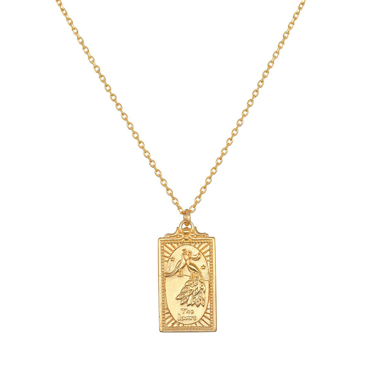 The Lovers Tarot Necklace