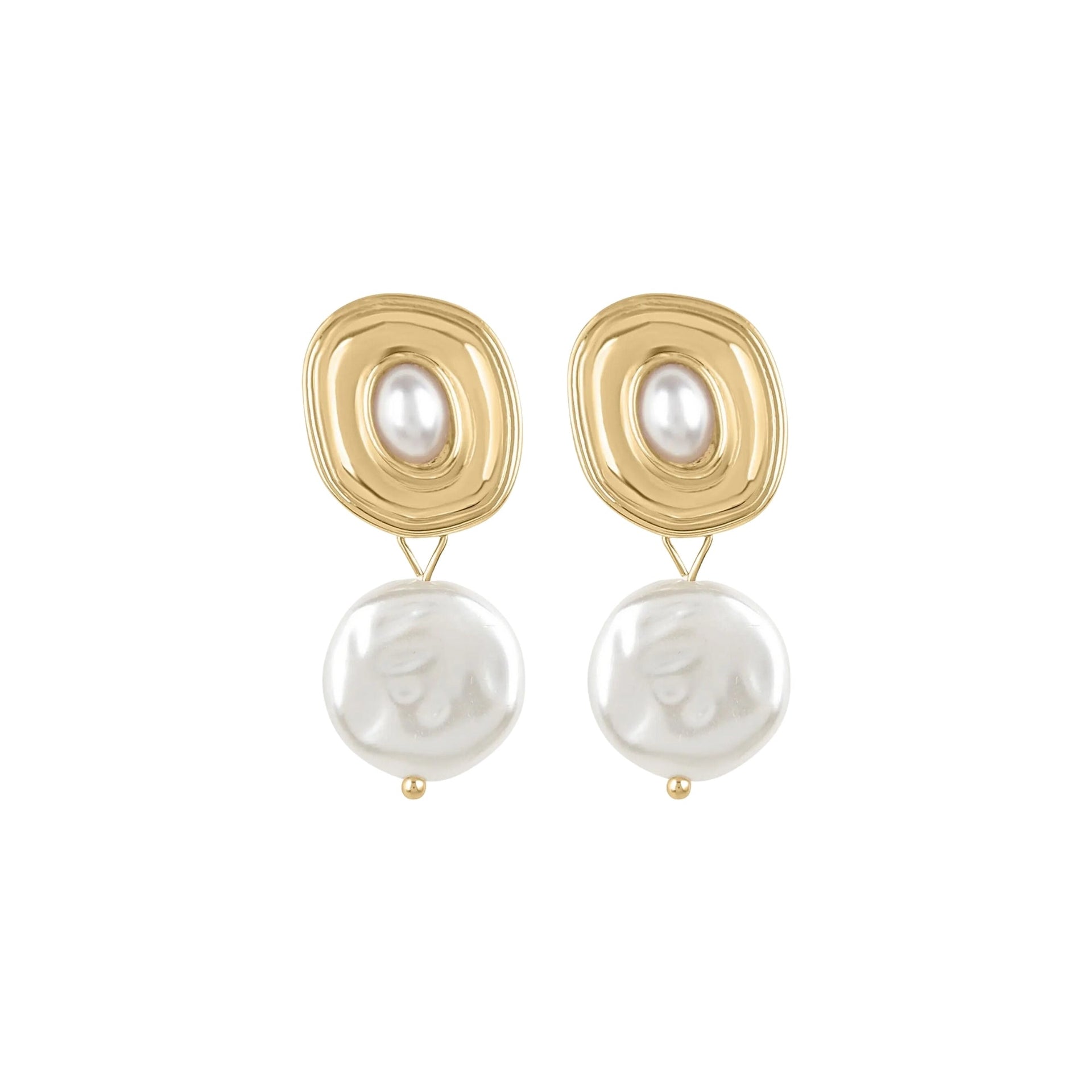 Lucia Earrings Gold