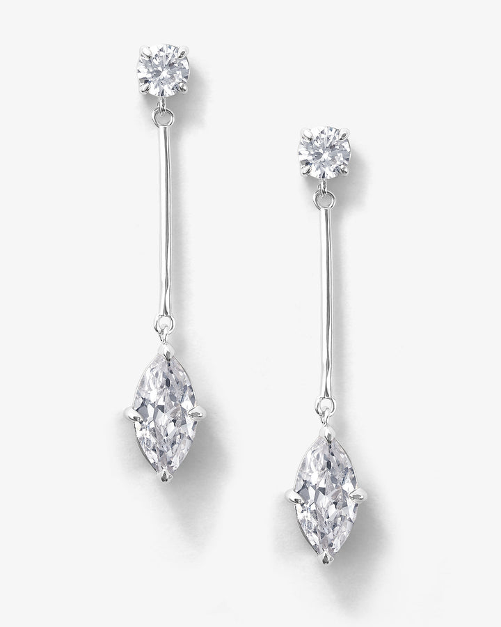 marquise-diamond-drop-earrings-in-silver-and-white-diamondettes