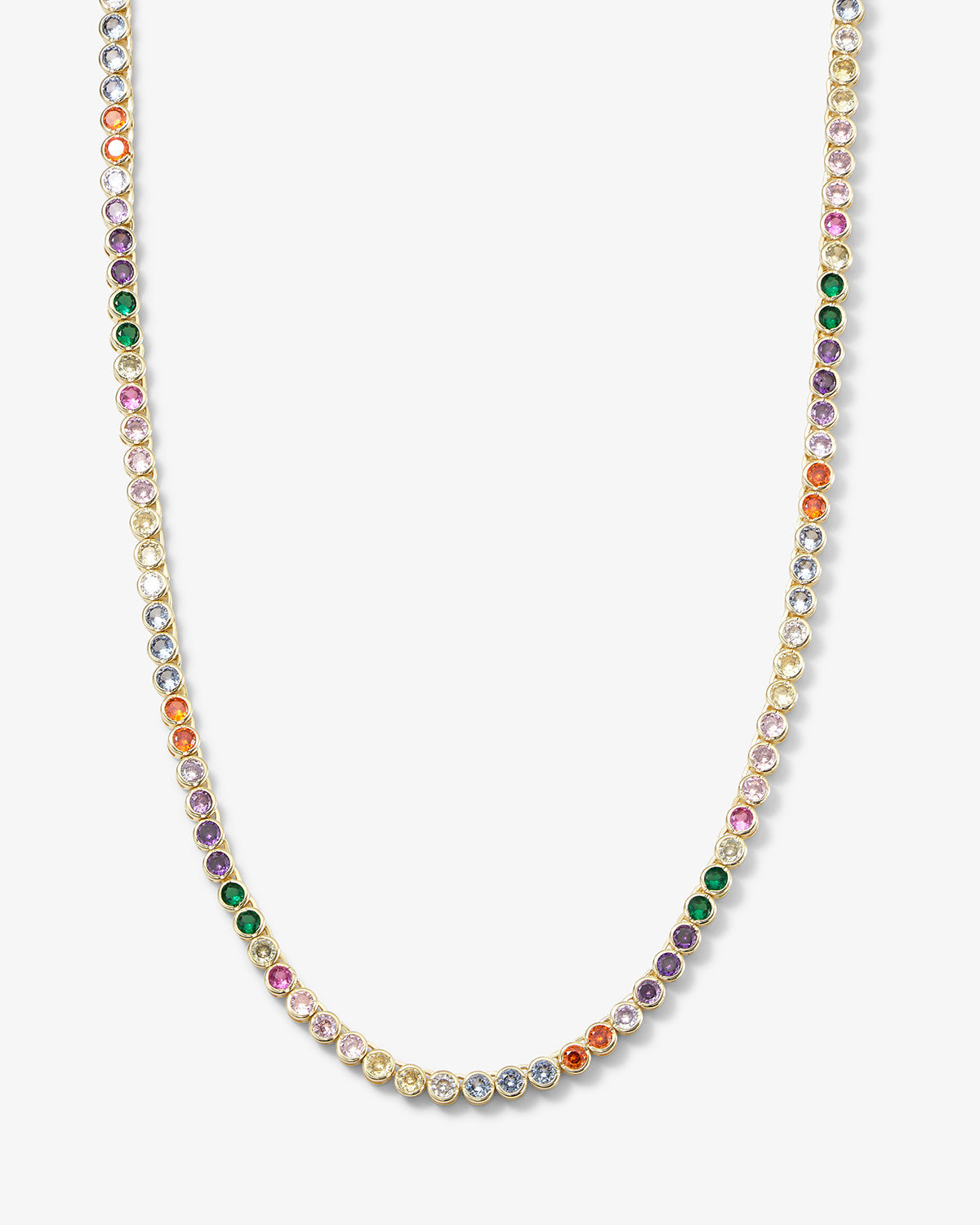 baroness-tennis-necklace-15-inch-in-gold-and-rainbow-diamondettes