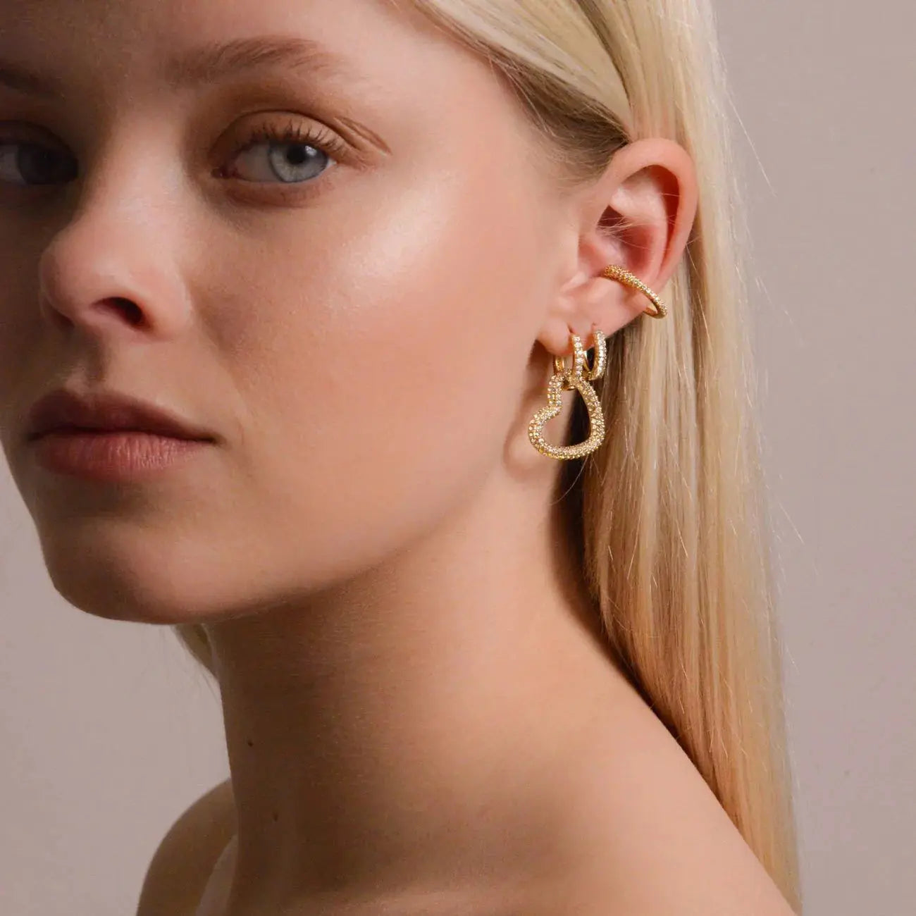 Ophelia Earrings Gold