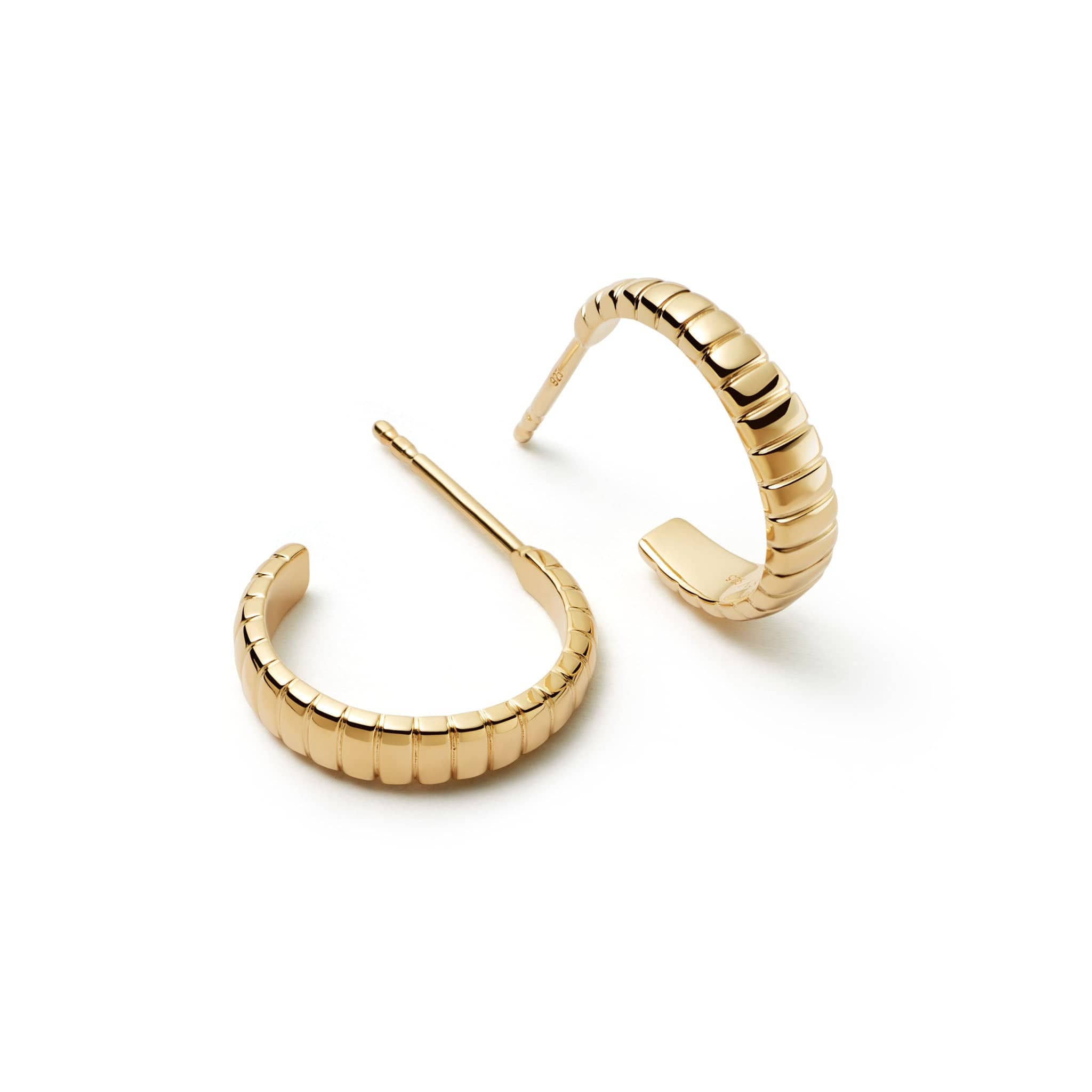 ridged-hoop-earrings-18ct-gold-plated-daisy-london