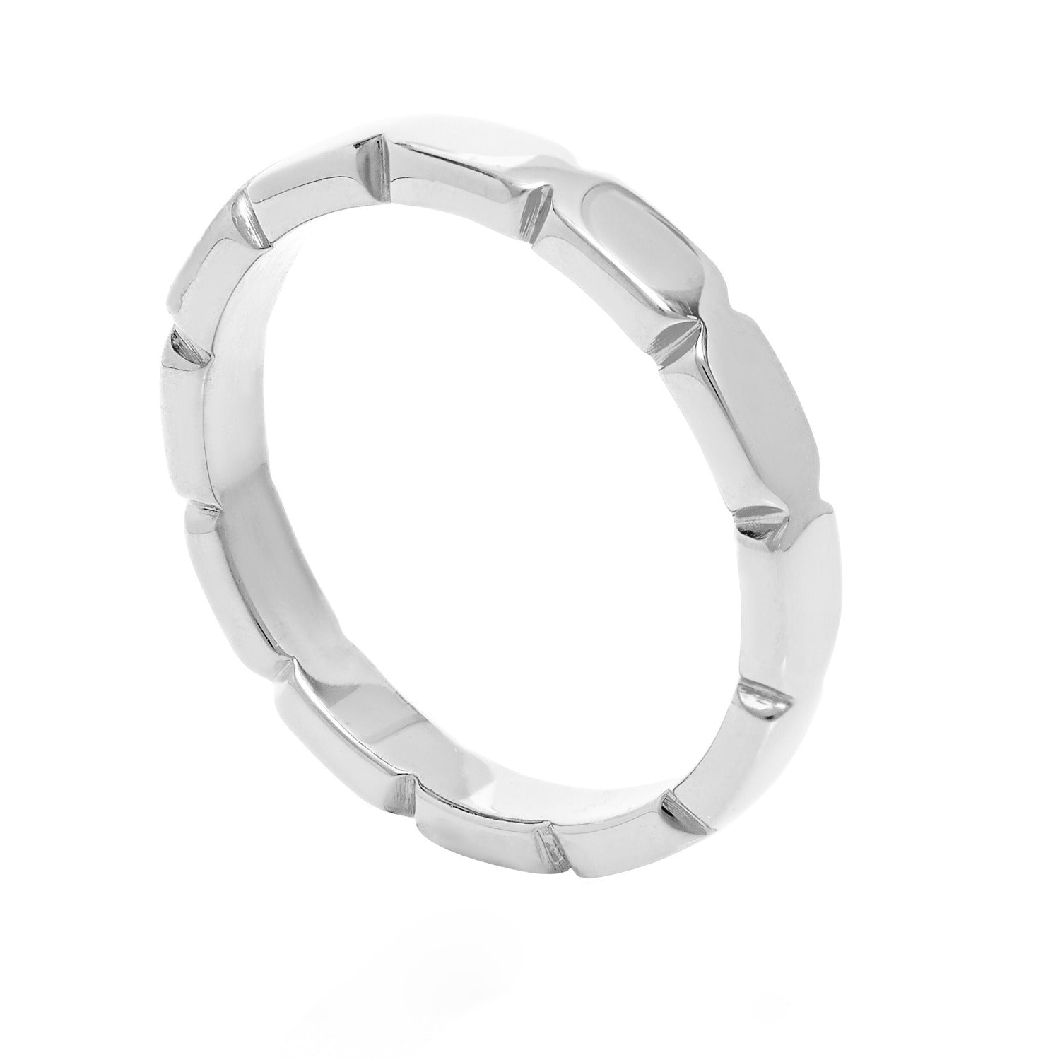 Polo Silver Stacking Ring