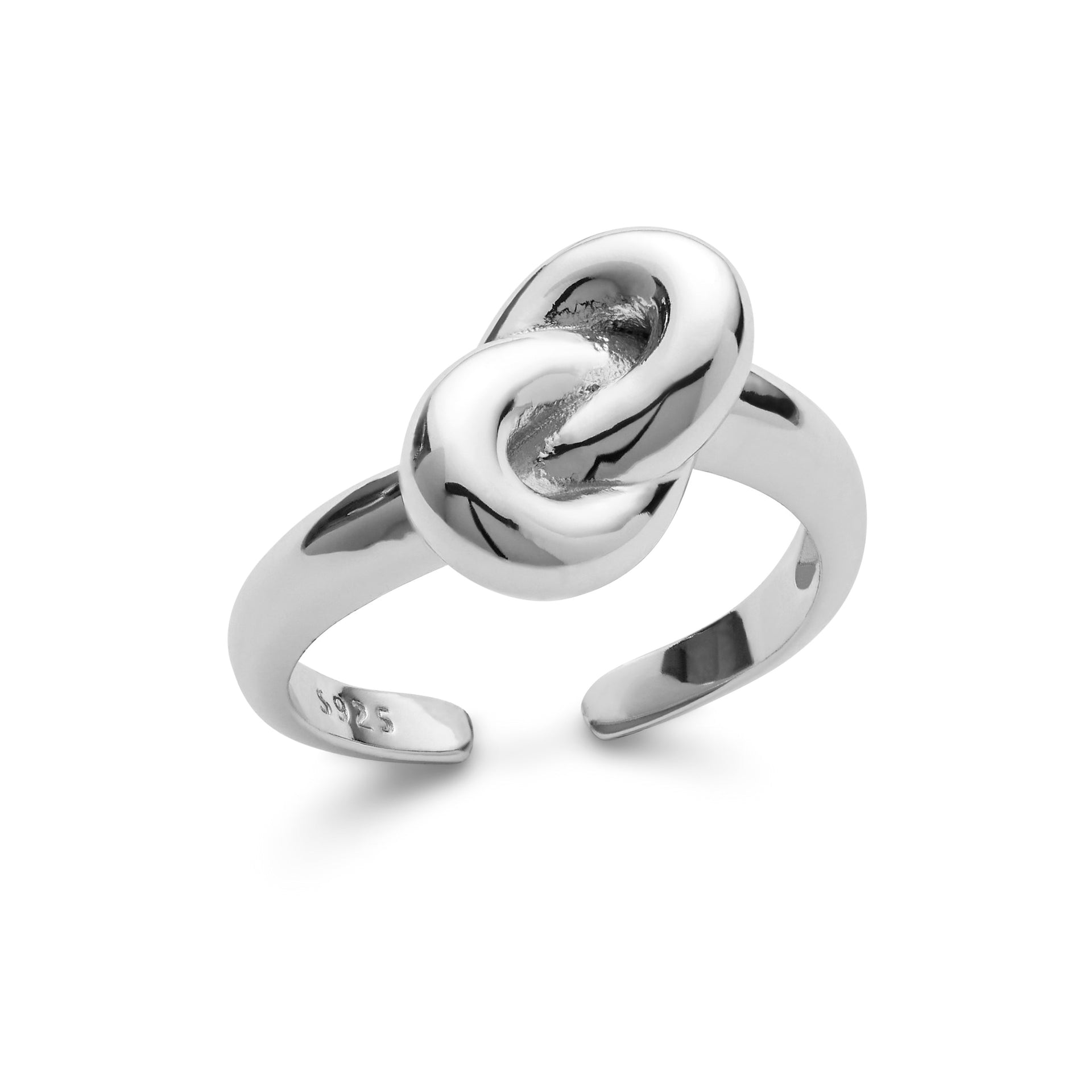 Sterling Silver Knot Ring