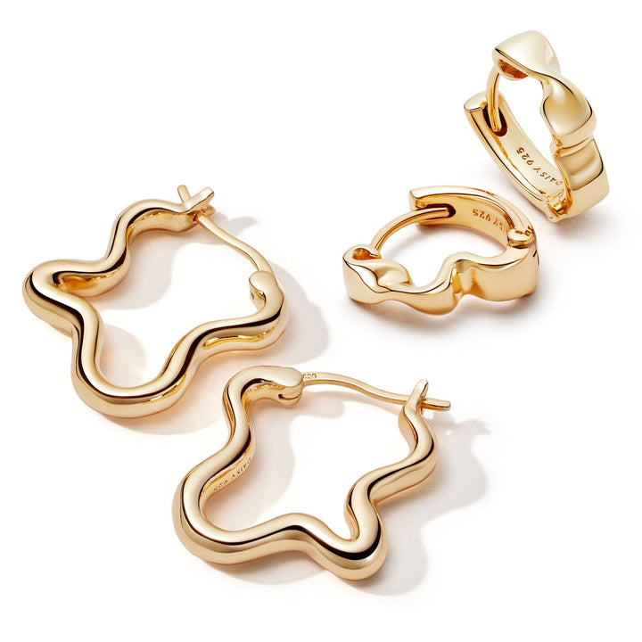 wavy-hoop-earring-stack-18ct-gold-plated-daisy-london