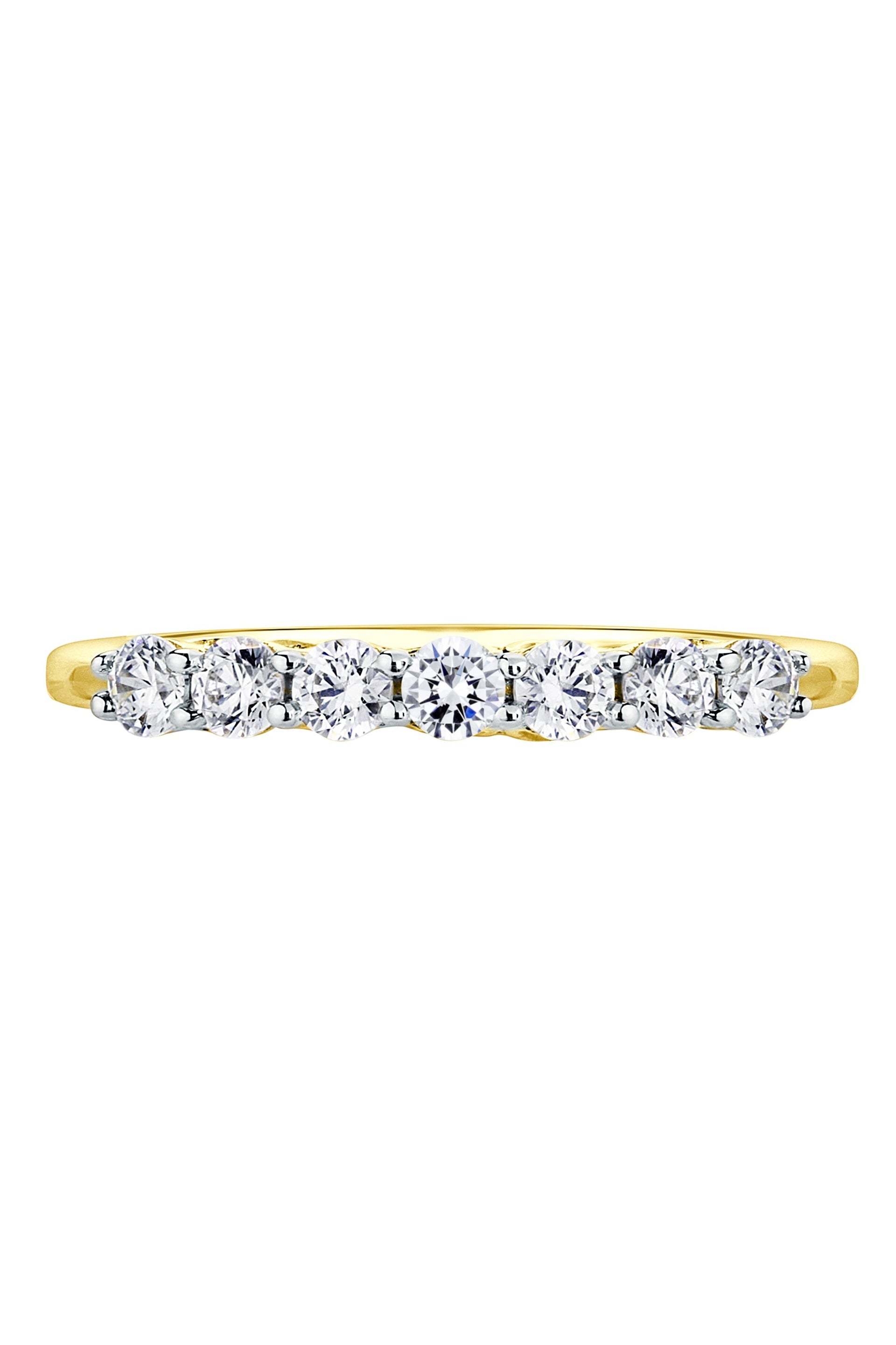 Nora Yellow Gold Lab Grown Diamond Ring