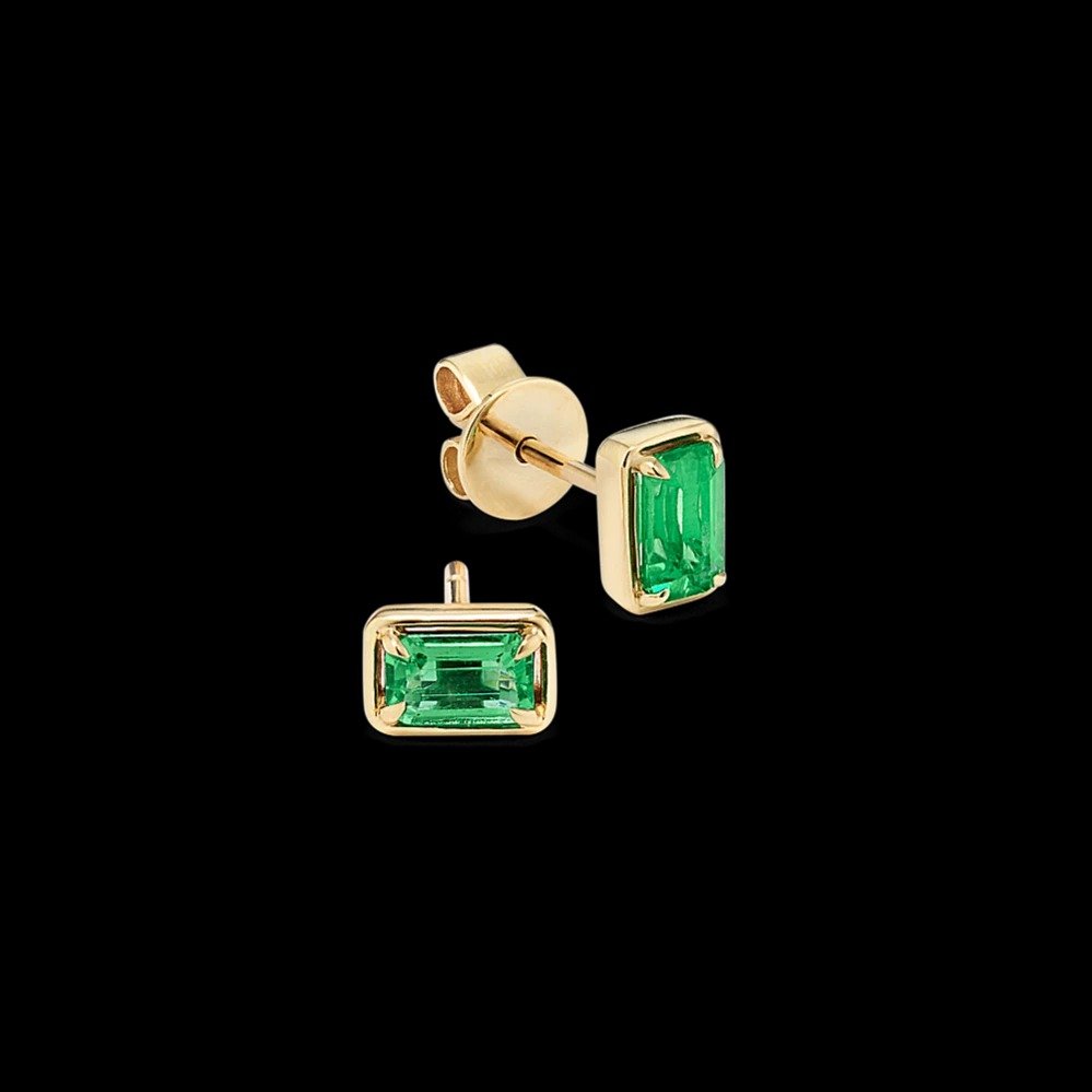 zelena-emerald-studs