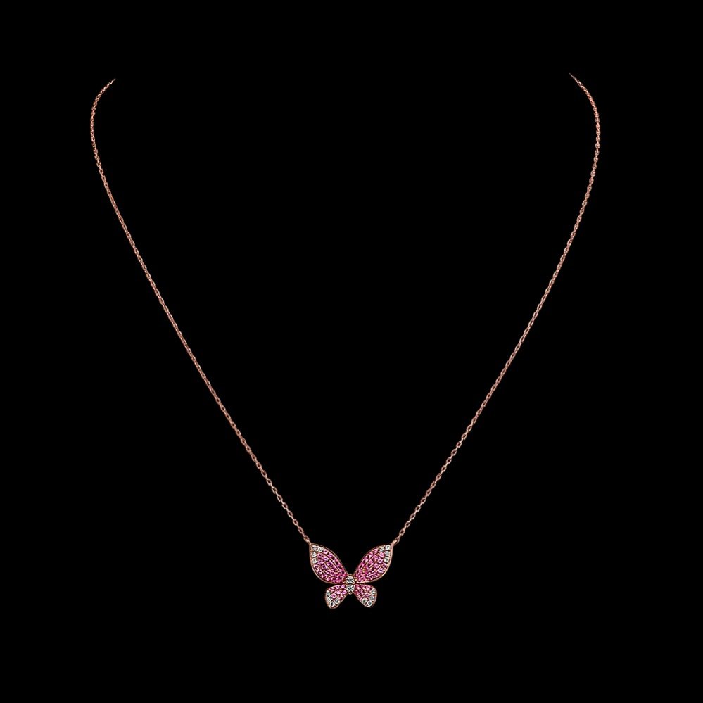 mosaic-pink-sapphire-diamond-butterfly-necklace