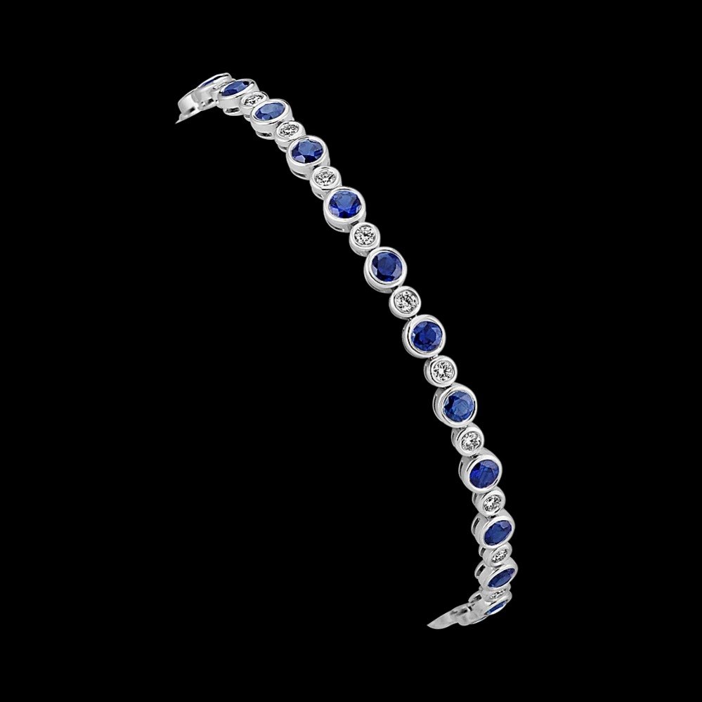 traditional-blue-sapphire-and-diamond-bracelet