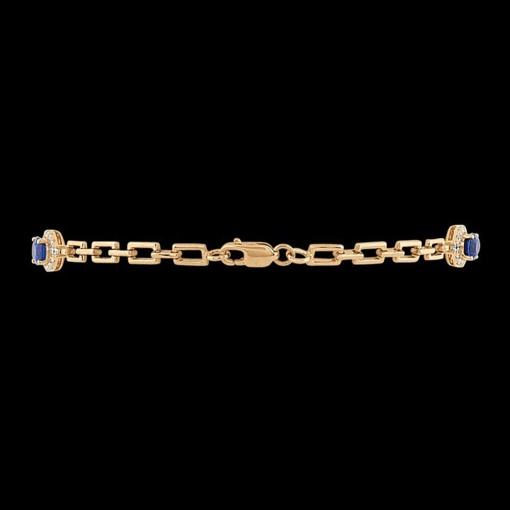 traditional-blue-sapphire-and-diamond-link-bracelet