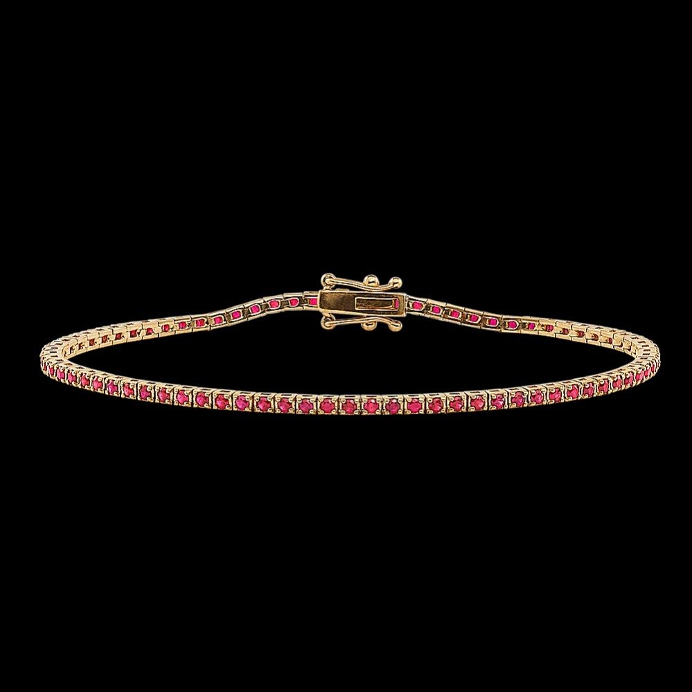 bordeaux-ruby-tennis-bracelet