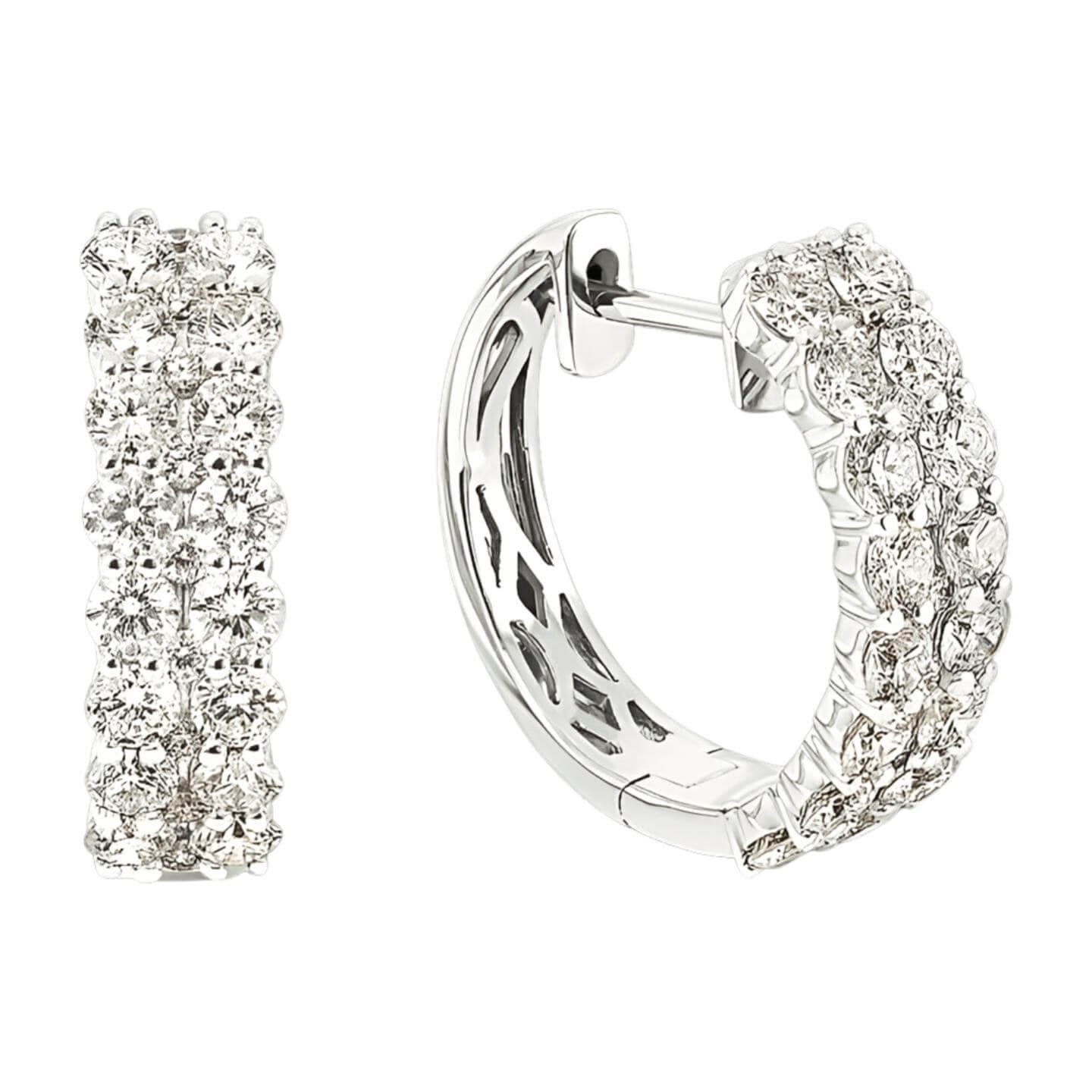 double-row-diamond-hoops