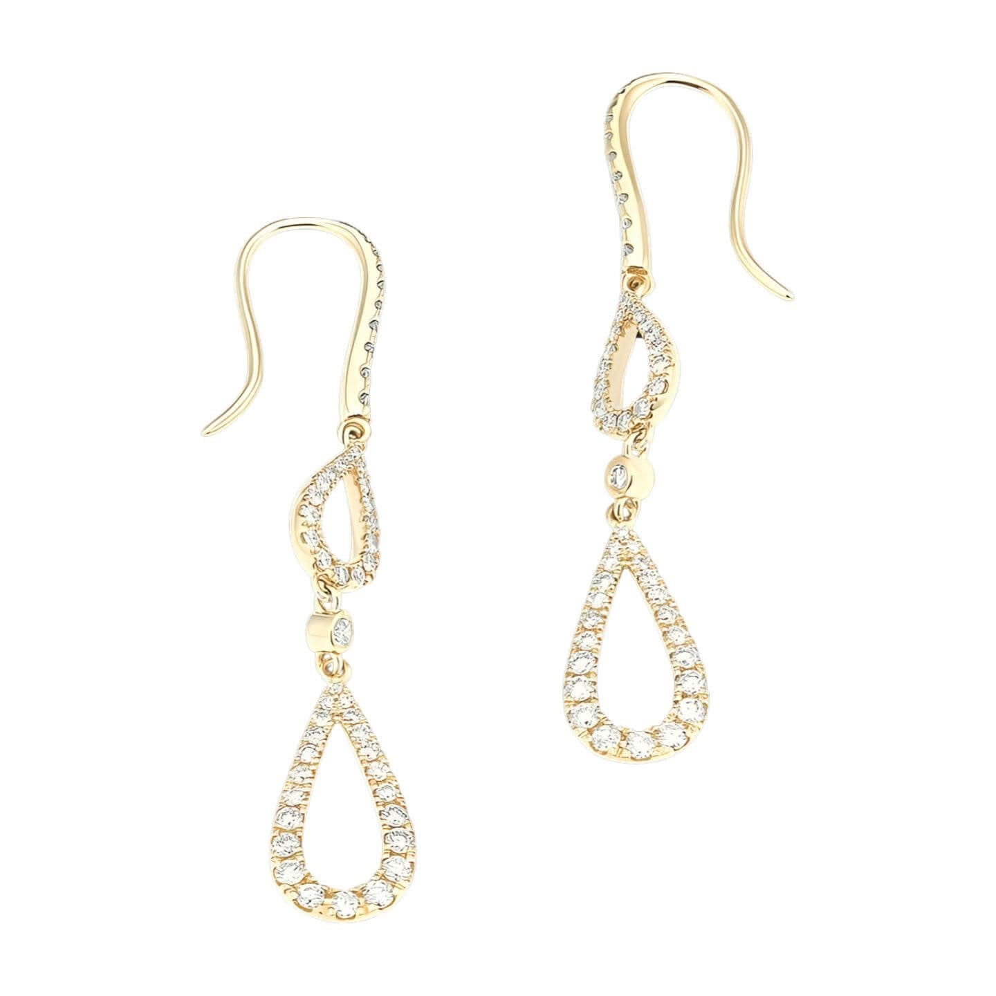 double-drop-diamond-earrings