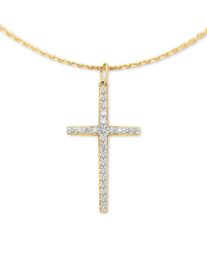 large-cross-pendant-necklace