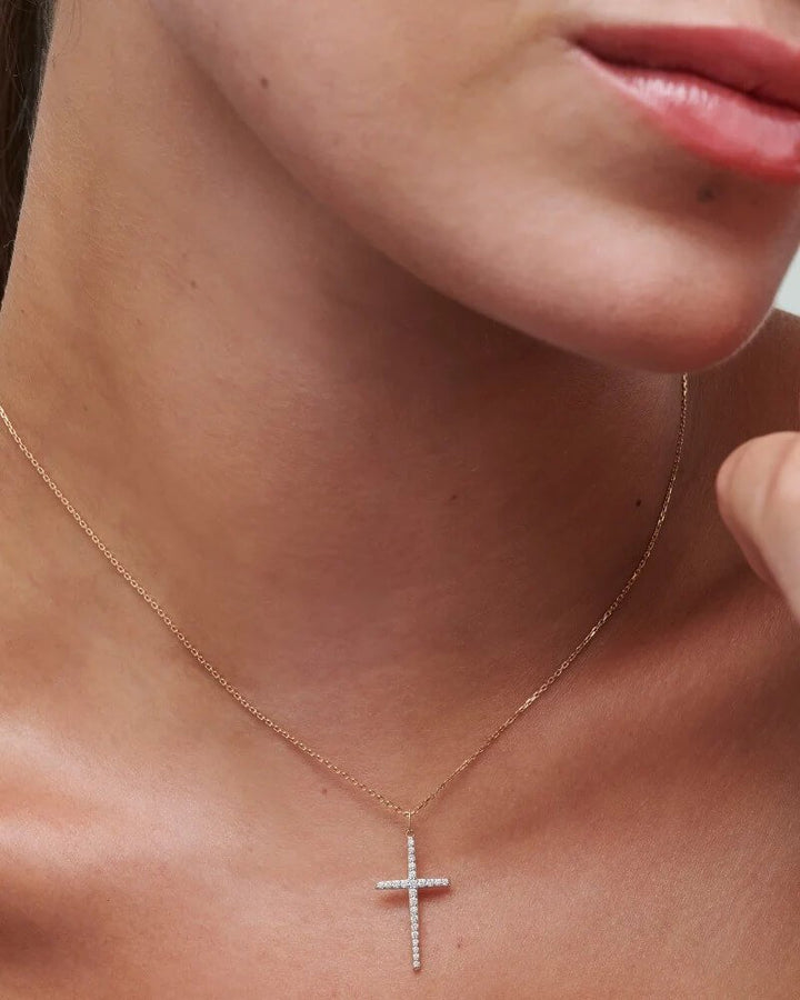 large-cross-pendant-necklace