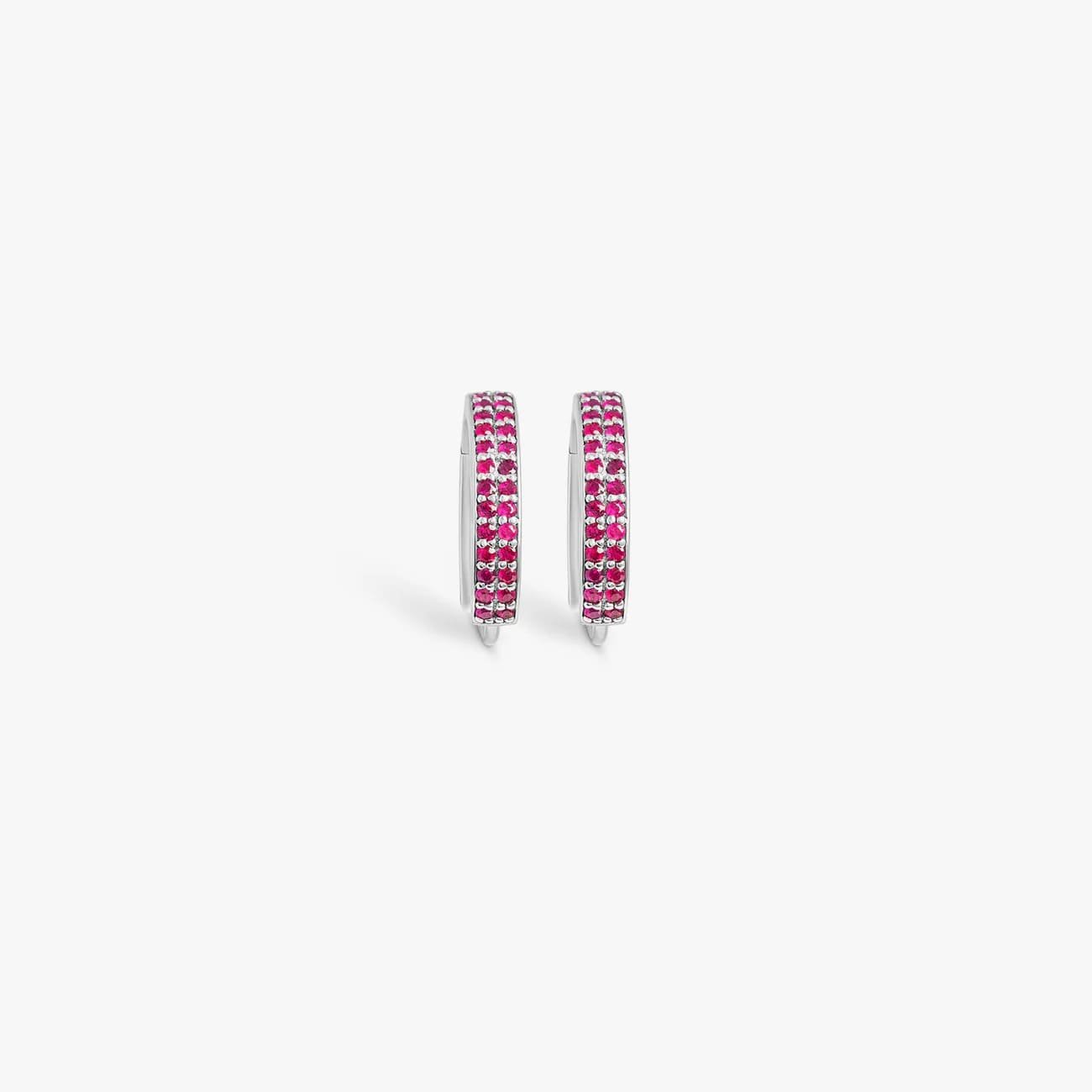 ruby-hoop-earrings-in-rhodium-silver