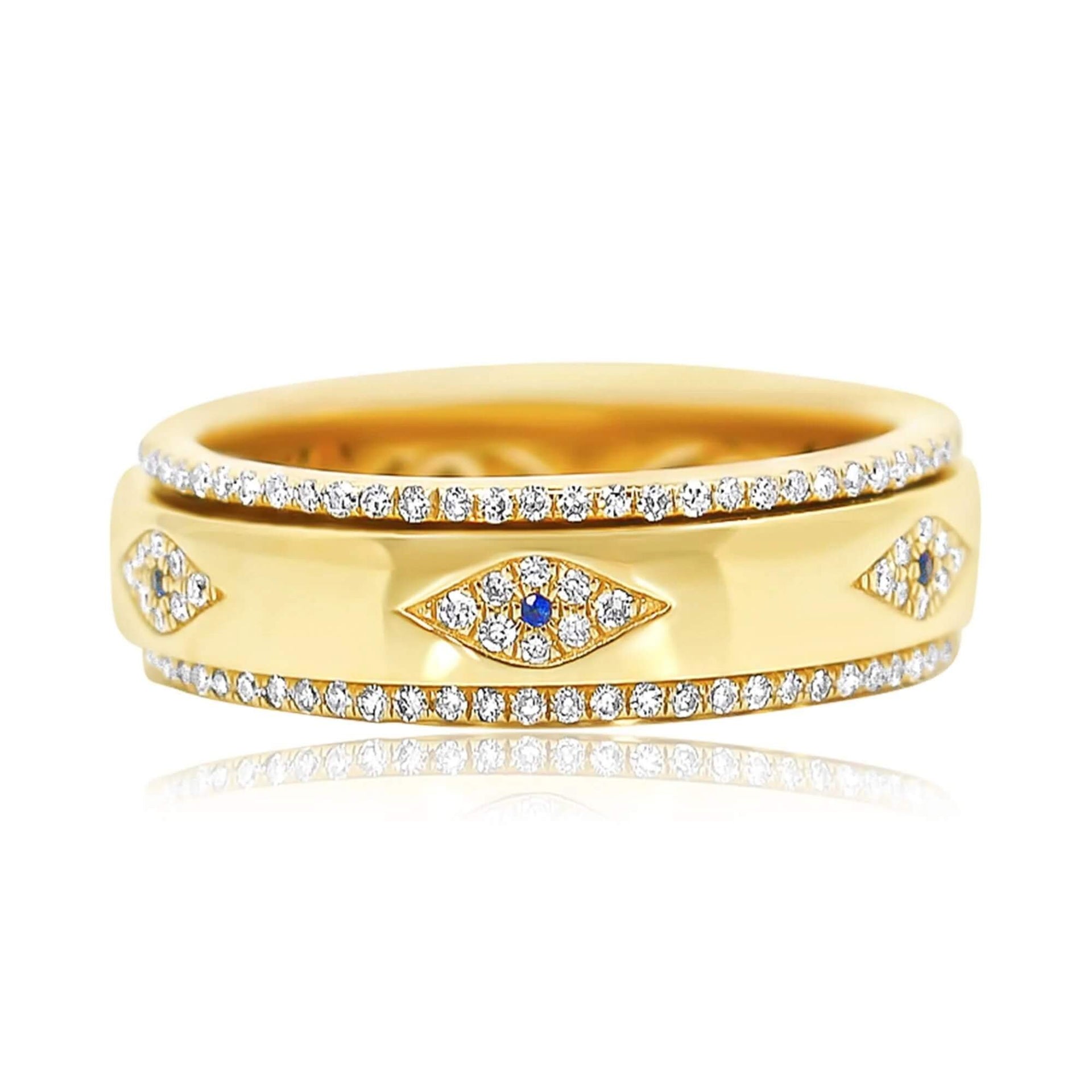 gold-diamond-blue-sapphire-evil-eye-eternity-ring