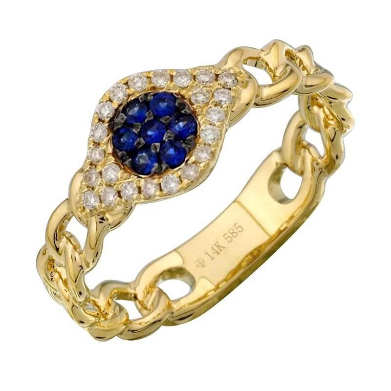 gold-diamond-blue-sapphire-evil-eye-cuban-link-ring