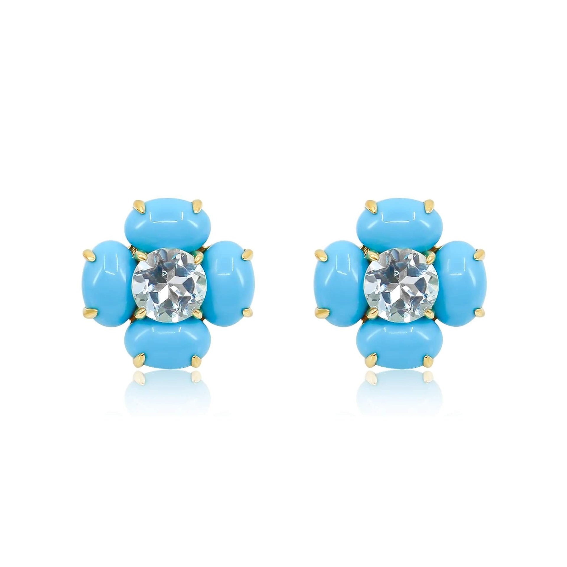 gold-topaz-turquoise-flower-stud-earrings